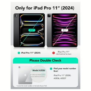 ESR รุ่น Rebound Magnetic Case - เคส iPad Pro 11" (5th/2024) - สี Brilliant White