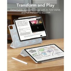 ESR รุ่น Rebound Magnetic Case - เคส iPad Pro 11" (5th/2024) - สี Brilliant White