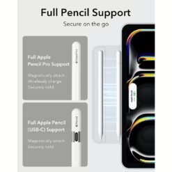 ESR รุ่น Rebound Magnetic Case - เคส iPad Pro 11" (5th/2024) - สี Brilliant White