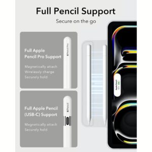 ESR รุ่น Rebound Magnetic Case - เคส iPad Pro 11" (5th/2024) - สี Brilliant White