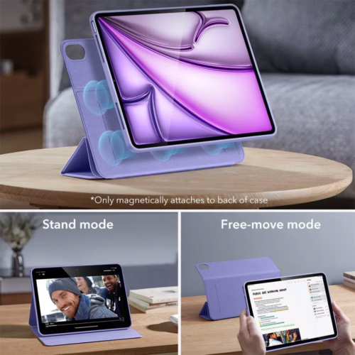 ESR รุ่น Rebound Hybrid Case 360 - เคส iPad Air 13" (2025/2024) - สี Lavender