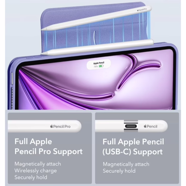 ESR รุ่น Rebound Hybrid Case 360 - เคส iPad Air 13" (2025/2024) - สี Lavender