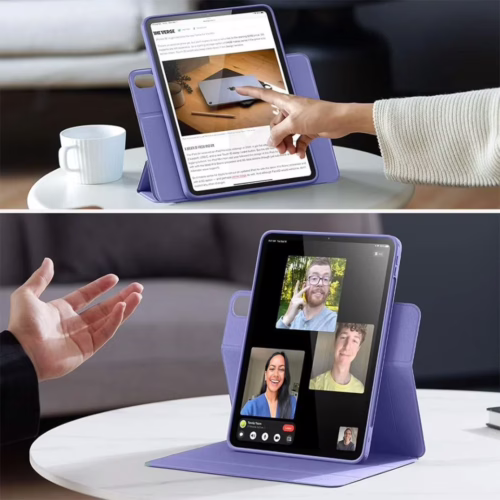 ESR รุ่น Rebound Hybrid Case 360 - เคส iPad Air 13" (2025/2024) - สี Lavender