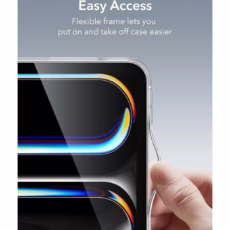 ESR รุ่น Classic Hybrid Back Case - เคส iPad Pro 11" (5th/2024) - สี Clear Black