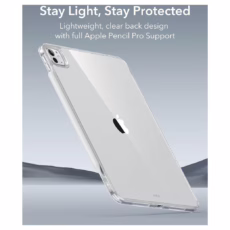 ESR รุ่น Classic Hybrid Back Case - เคส iPad Pro 11" (5th/2024) - สี Clear Black