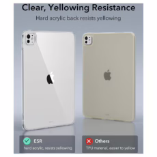 ESR รุ่น Classic Hybrid Back Case - เคส iPad Pro 11" (5th/2024) - สี Clear Black
