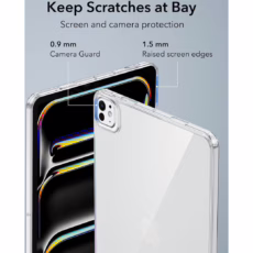 ESR รุ่น Classic Hybrid Back Case - เคส iPad Pro 11" (5th/2024) - สี Clear Black