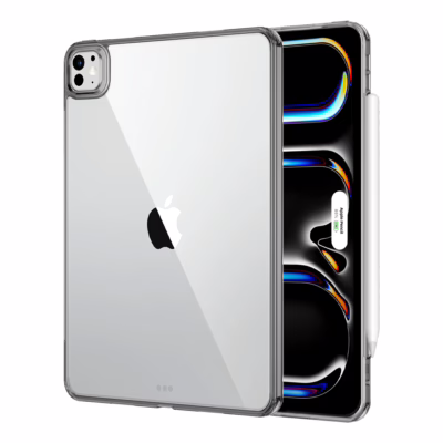 ESR รุ่น Classic Hybrid Back Case - เคส iPad Pro 13" (7th/2024) - สี Clear Black