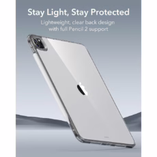 ESR รุ่น Classic Hybrid Back Case - เคส iPad Pro 13" (7th/2024) - สี Clear Black