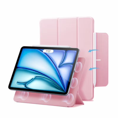 ESR รุ่น Rebound Magnetic Case - เคส iPad Air 11" (2025/2024), iPad Air 10.9" (5th/4th Gen), iPad Pro 11" (1st Gen) - สี Pink