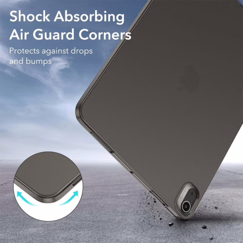 ESR รุ่น Zero Soft Case - เคส iPad Air 11" (2025/2024), iPad Air 10.9" (5th/4th Gen) - สี Frosted Black