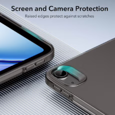 ESR รุ่น Zero Soft Case - เคส iPad Air 11" (2025/2024), iPad Air 10.9" (5th/4th Gen) - สี Frosted Black