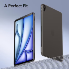 ESR รุ่น Zero Soft Case - เคส iPad Air 11" (2025/2024), iPad Air 10.9" (5th/4th Gen) - สี Frosted Black