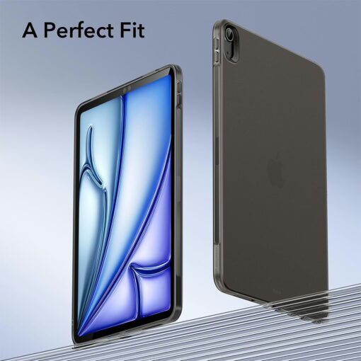 ESR รุ่น Zero Soft Case - เคส iPad Air 11" (2025/2024), iPad Air 10.9" (5th/4th Gen) - สี Frosted Black - Image 8