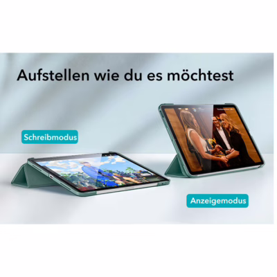 ESR รุ่น Ascend Trifold - เคส iPad Pro 11" (5th/2024) - สี Forest Green