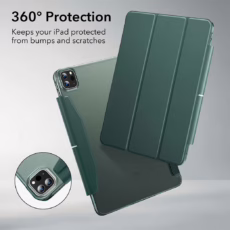 ESR รุ่น Ascend Trifold - เคส iPad Pro 11" (5th/2024) - สี Forest Green