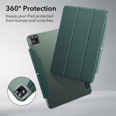 ESR รุ่น Ascend Trifold - เคส iPad Pro 11" (5th/2024) - สี Forest Green