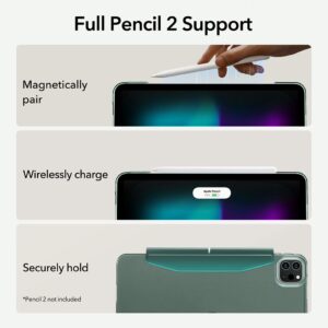 ESR รุ่น Ascend Trifold - เคส iPad Pro 11" (5th/2024) - สี Forest Green