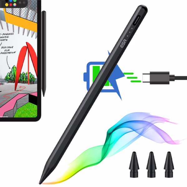 ESR รุ่น Digital Pencil - ปากกา iPad - สี Black