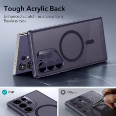 ESR รุ่น Classic Hybrid Case (HaloLock) - เคส Galaxy S24 Ultra - สี Frosted Purple