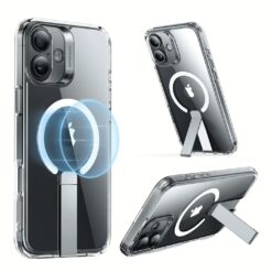 ESR รุ่น Boost Flickstand Case (HaloLock) - เคส iPhone 16 - สี Clear