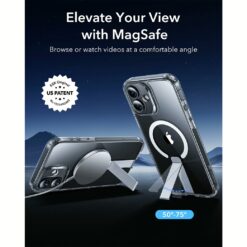 ESR รุ่น Boost Flickstand Case (HaloLock) - เคส iPhone 16 - สี Clear