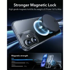 ESR รุ่น Boost Flickstand Case (HaloLock) - เคส iPhone 16 - สี Clear