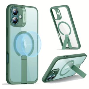 ESR รุ่น Boost Flickstand Case (HaloLock) - เคส iPhone 16 - สี Clear Green