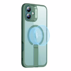 ESR รุ่น Boost Flickstand Case (HaloLock) - เคส iPhone 16 Plus - สี Clear Green