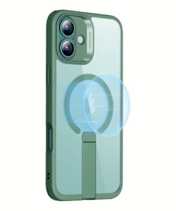 ESR รุ่น Boost Flickstand Case (HaloLock) - เคส iPhone 16 Plus - สี Clear Green