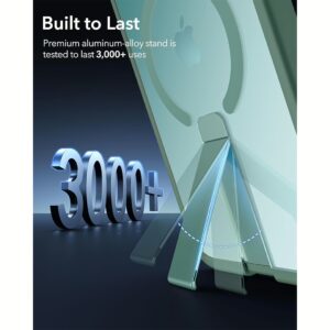 ESR รุ่น Boost Flickstand Case (HaloLock) - เคส iPhone 16 - สี Clear Green