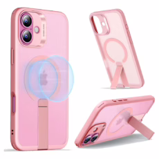 ESR รุ่น Boost Flickstand Case (HaloLock) - เคส iPhone 16 - สี Frosted Pink
