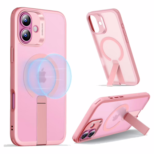 ESR รุ่น Boost Flickstand Case (HaloLock) - เคส iPhone 16 - สี Frosted Pink