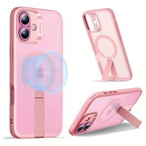 ESR รุ่น Boost Flickstand Case (HaloLock) - เคส iPhone 16 - สี Frosted Pink