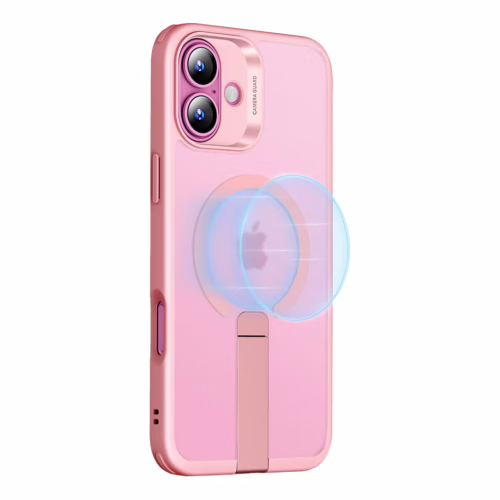 ESR รุ่น Boost Flickstand Case (HaloLock) - เคส iPhone 16 - สี Frosted Pink