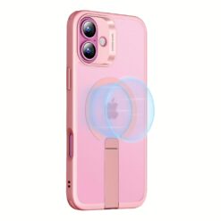 ESR รุ่น Boost Flickstand Case (HaloLock) - เคส iPhone 16 - สี Frosted Pink