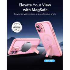 ESR รุ่น Boost Flickstand Case (HaloLock) - เคส iPhone 16 - สี Frosted Pink