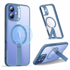 ESR รุ่น Boost Flickstand Case (HaloLock) - เคส iPhone 16 Plus - สี Clear Blue