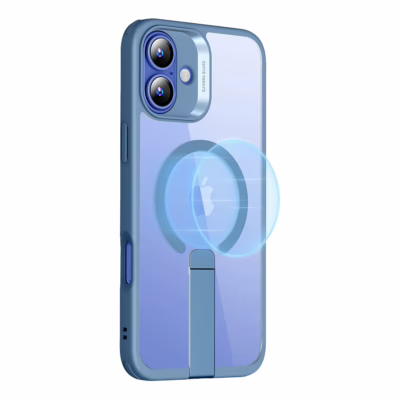 ESR รุ่น Boost Flickstand Case (HaloLock) - เคส iPhone 16 Plus - สี Clear Blue