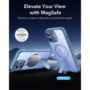 ESR รุ่น Boost Flickstand Case (HaloLock) - เคส iPhone 16 - สี Clear Blue