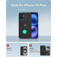 ESR รุ่น Classic Hybrid Case with Stash Stand (HaloLock) - เคส iPhone 16 Plus - สี Clear Blue