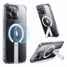ESR รุ่น Boost Flickstand Case (HaloLock) - เคส iPhone 16 Pro - สี Clear