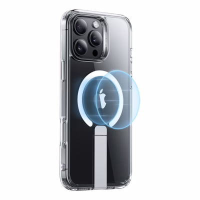 ESR รุ่น Boost Flickstand Case (HaloLock) - เคส iPhone 16 Pro - สี Clear