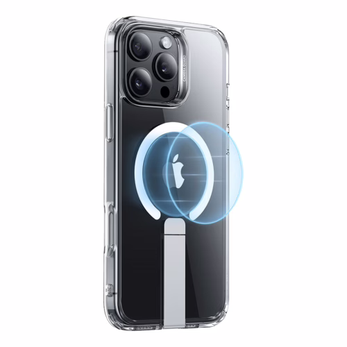 ESR รุ่น Boost Flickstand Case (HaloLock) - เคส iPhone 16 Pro - สี Clear