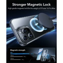 ESR รุ่น Boost Flickstand Case (HaloLock) - เคส iPhone 16 Pro - สี Clear