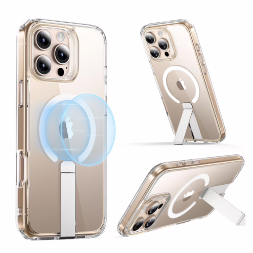 ESR รุ่น Boost Flickstand Case (HaloLock) - เคส iPhone 16 Pro Max - สี Clear