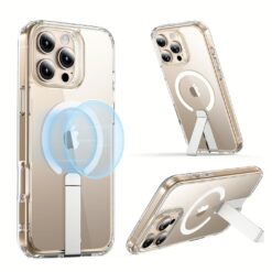 ESR รุ่น Boost Flickstand Case (HaloLock) - เคส iPhone 16 Pro Max - สี Clear