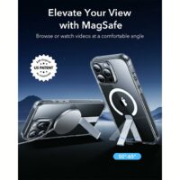 ESR รุ่น Boost Flickstand Case (HaloLock) - เคส iPhone 16 Pro Max - สี Clear