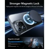 ESR รุ่น Boost Flickstand Case (HaloLock) - เคส iPhone 16 Pro Max - สี Clear