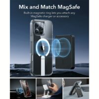 ESR รุ่น Boost Flickstand Case (HaloLock) - เคส iPhone 16 Pro Max - สี Clear